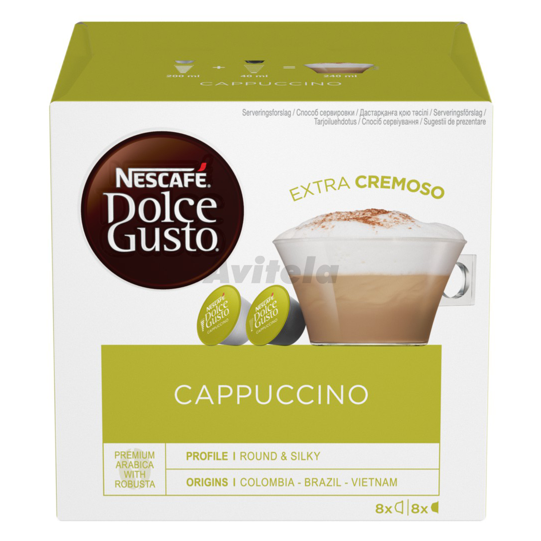 Dolce gusto cappuccino instructions outlet