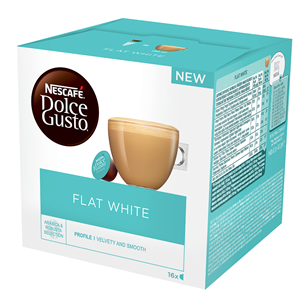 Nescafe Dolce Gusto Flat White, 16 portions - Coffee capsules Item - 7613036595735