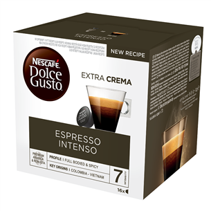 Kavos kapsulės Nescafe Dolce Gusto Espresso Intenso Prekė - 7613031526406
