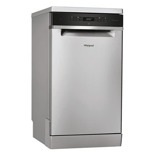 Whirlpool, 10 place settings, silver - Freestanding Dishwasher Item - WSFO3023