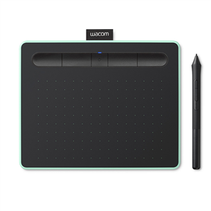 Wacom Intuos S Bluetooth, black/green - Digitizer Tablet Item - CTL-4100WLE-N CTL-4100WLE-N