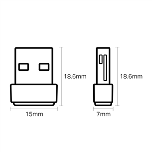 USB Wi-Fi-адаптер TP-Link AC600 T2U Nano Товар - ARCHER-T2UNANO