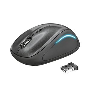 Trust Yvi FX, black - Wireless Optical Mouse Item - 22333