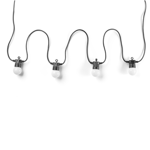 Twinkly Festoon Lights 20 RGB, 10 m, black - Smart festive lights Item - TWF020STP-BEU