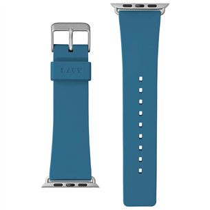 Dirželis Laut Active Apple Watch, 42mm, Silikoninis, Mėlynas LAUT-AWL-AC-BL