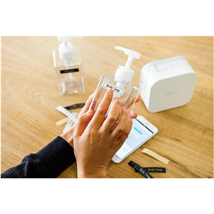 Brother P-Touch CUBE, white - Wireless Label Printer Item - PTP300BTRE1