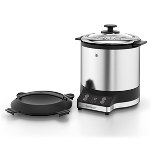 WMF KITCHENminis, 1 L, 220 W, inox/black - Rice cooker Item - 415260011 415260011