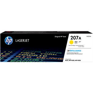 Spausdintuvo kasetė HP 207A, Geltona Prekė - W2212A W2212A