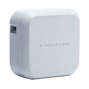 Brother P-Touch CUBE Plus, white - Wireless Label Printer Item - PTP710BTHZ1