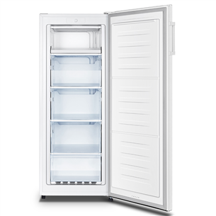 Hisense, 165 L, height 144 cm, white - Freezer Item - FV206D4AW1