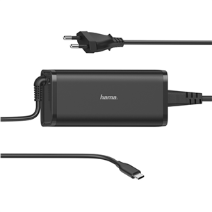 Maitinimo aapteris nešiojamam kompiuteriui Hama USB-C -20V/92W, Prekė - 00200007 00200007