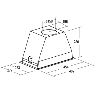 Cooker hood Cata GT-Plus 45 X LED Prekė - 02030307