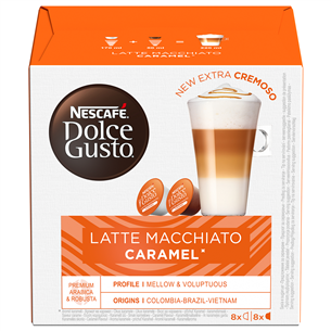 Nescafe Dolce Gusto Caramel Latte Macchiato, 8 portions - Coffee capsules Item - 7613037788884 7613037788884