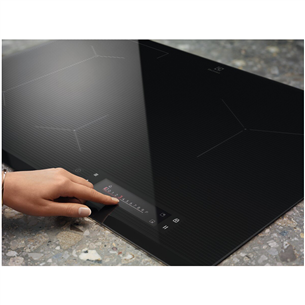 Electrolux 900 SensePro, width 59 cm, frameless, dark grey - Built-in Induction Hob Item - EIS6648