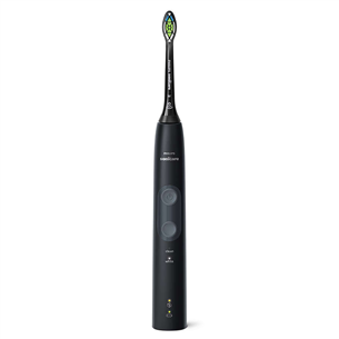 Elektrinis dantų šepetėlis Philips Sonicare ProtectiveClean 4500, juodas Prekė - HX6830/44