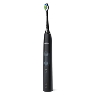 Elektrinis dantų šepetėlis Philips Sonicare ProtectiveClean 4500, juodas Prekė - HX6830/44