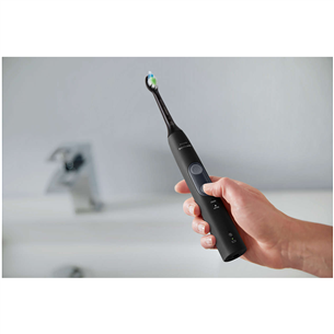 Elektrinis dantų šepetėlis Philips Sonicare ProtectiveClean 4500, juodas Prekė - HX6830/44