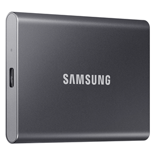 Samsung T7, 1 ТБ, USB 3.2, серый - Внешний накопитель SSD Товар - MU-PC1T0T/WW MU-PC1T0T/WW