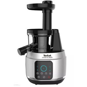 Tefal Juice & Clean, 150 Вт, серый/черный - Шнековая соковыжималка Товар - ZC420E38 ZC420E38