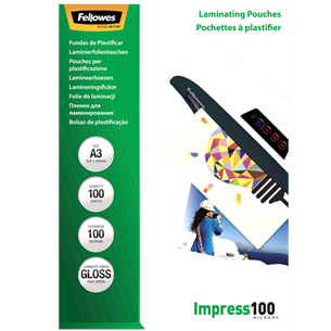 Laminavimo įdėklai Fellowes Laminating pouches A3 Prekė - 5351205 5351205