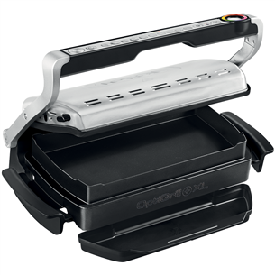 Tefal Optigrill+ + Snacking and backing XL, 2000 Вт, черный/нерж. сталь - Электрический гриль + насадка для запекания Товар - GC724D12