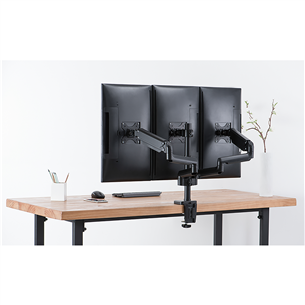 Laikiklis monitoriaus Deltaco Triple Gas Spring