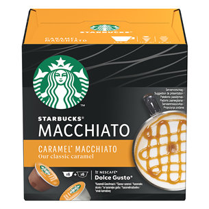 Kavos kapsulės Nescafe Dolce Gusto Starbucks Caramel Macchiato Prekė - 7613036943529