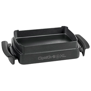 Tefal Optigrill+ + Snacking and backing XL, 2000 Вт, черный/нерж. сталь - Электрический гриль + насадка для запекания Товар - GC724D12