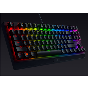 Klaviatūra Keyboard Razer BlackWidow V3 TKL RUS, Laidinė Prekė - RZ03-03490700-R3R1