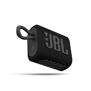 Belaidė kolonėlė JBL GO 3, Juoda
