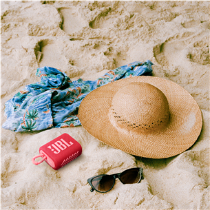 JBL GO 3, red - Portable wireless speaker Item - JBLGO3RED