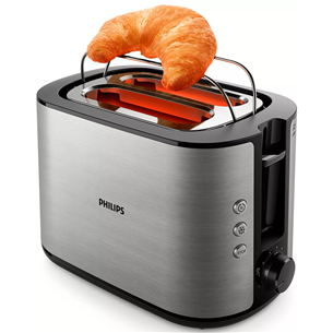 Philips Viva Collection, 950 W, black/inox - Toaster Item - HD2650/90