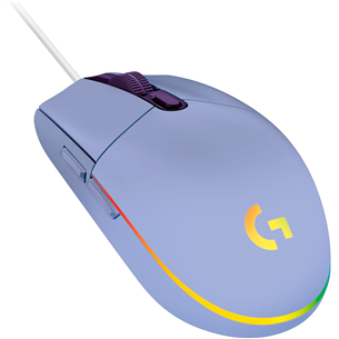Logitech G102 LightSync, purple - Wired Optical Mouse Item - 910-005854 910-005854