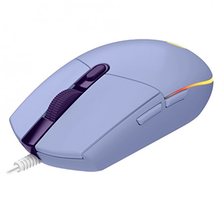 Logitech G102 LightSync, purple - Wired Optical Mouse Item - 910-005854
