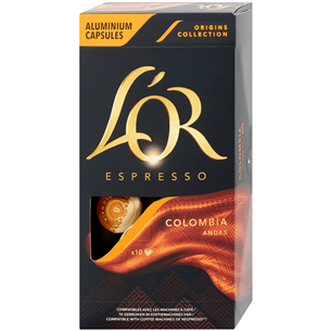 L'OR Colombia, 10 portions - Coffee capsules Item - 8711000360613 8711000360613