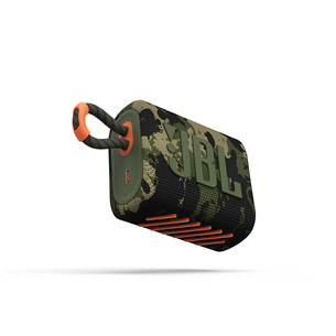 Belaidė kolonėlė JBL GO 3, Daugiaspalvė Prekė - JBLGO3SQUAD