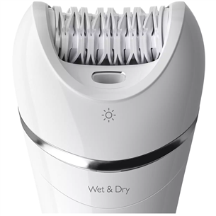 Philips 8000, белый/серебристый - Эпилятор Товар - BRE700/00