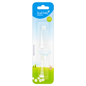 Dantų šepetėlių antgaliai BabySonic, 2vnt Prekė - 331003 331003