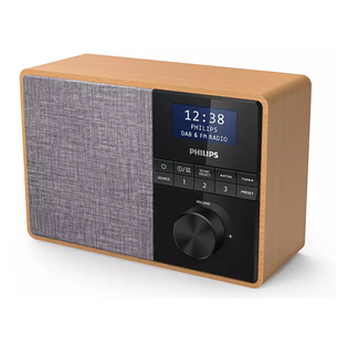 Philips TAR5505, DAB+, FM, Bluetooth, timer, brown - Kitchen radio Item - TAR5505/10