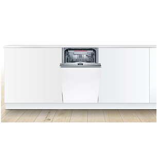 Bosch Serie 4, EfficientDry, 10 place settings - Built-in Dishwasher Item - SPH4EMX28E