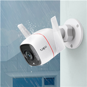 TP-Link Tapo C310, 3 MP, WiFi, LAN, night vision, white - Outdoor Security Camera Item - TAPOC310