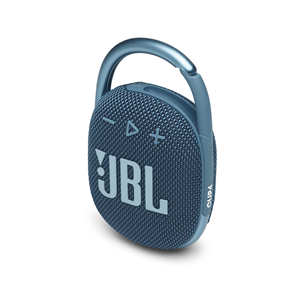 JBL Clip 4, blue - Portable Wireless Speaker Item - JBLCLIP4BLU JBLCLIP4BLU
