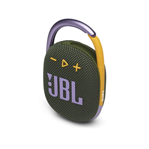 Belaidė kolonėlė JBL Clip 4, Žalia Prekė - JBLCLIP4GRN JBLCLIP4GRN