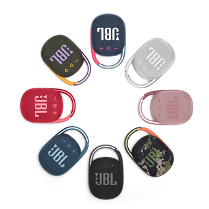 JBL Clip 4, blue - Portable Wireless Speaker Item - JBLCLIP4BLU