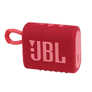 Belaidė kolonėlė JBL GO 3, Raudona Prekė - JBLGO3RED JBLGO3RED