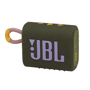 Belaidė kolonėlė JBL GO 3, Žalia JBLGO3GRN