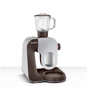 Bosch MUM5, 3,9 л/0,8 л, 1000 Вт, нерж. сталь/коричневый - Кухонный комбайн Товар - MUM58A20