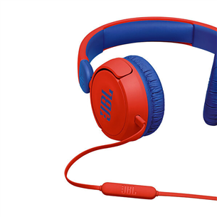 Vaikiškos ausinės JBL JR310, Raudonos Prekė - JBLJR310RED