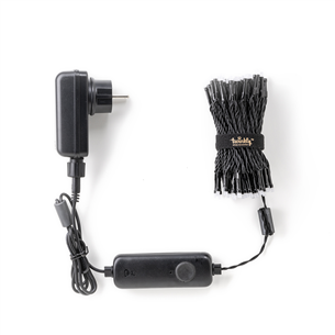 Twinkly 100 RGB LED String (Gen II), IP44, 8 m, black - Smart Christmas Lights Item - TWS100STP-BEU