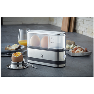 WMF KITCHENminis, 250 W, inox/black - Egg cooker Item - 415020011